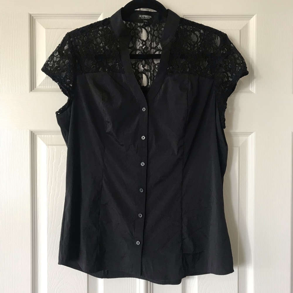 Lace blouse by Express